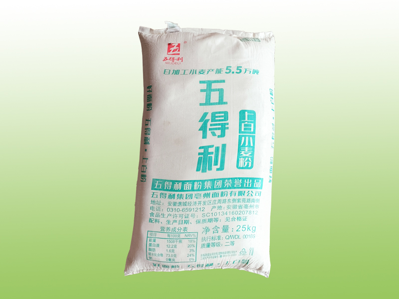 五得利上白小麥粉.25kg